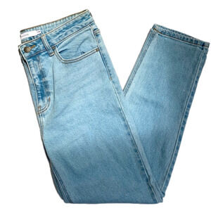 NWT Disclosed Jeans High Rise Straight Light Wash Size 11/30